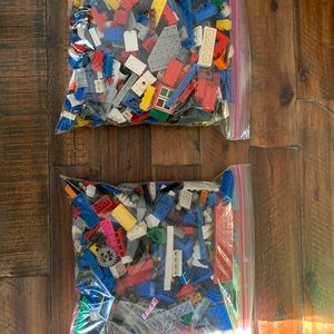 2 bags of LEGO. Random collection.
